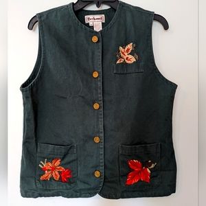 Bechamel Floral Embroidered Vest
